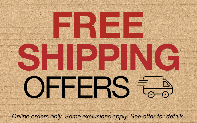 Free shipping offers